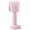 Pink, variant on Dvkptbk Small Fan Usb Spray Water Replenishing Humidification Desktop Small Fan Charging Portable Quiet Mini Student Fan Fans