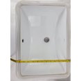 thumbnail image 3 of American Imaginations 18-in. W CUPC Rectangle Bathroom Undermount Sink Set In White - Brushed Nickel Hardware - Overflow Drain Incl. AI-31845, 3 of 9