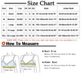 thumbnail image 2 of IROINID On Sale Wireless Bra for Women Solid Color Comfortable Hollow Out Push Up Bra Underwear No Rims,Red, 2 of 2
