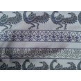 thumbnail image 4 of oneOone Cotton Poplin Fabric Floral & Peacock Block Print Sewing Fabric BTY 56 Inch Wide, 4 of 4