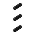 thumbnail image 4 of braveheart Silicone Cable Winder Desktop Management Clip Cable Holders Cable Organizer Good black 3Set, 4 of 6