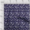 thumbnail image 2 of oneOone Viscose Chiffon Blue Fabric Tropical Craft Projects Decor Fabric Printed By The Yard 42 Inch Wide, 2 of 5