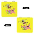 thumbnail image 2 of Zufioo SpongeBob SquarePants for Portable Pocket Makeup Mirror, Foldable Handheld Magnifying Beauty Mirror Suitable for Wallet Handbag for Women-Square, 2 of 9