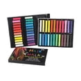 thumbnail image 4 of Square Pastel Art Drawing Stick Set - Hair Chalk Coloring Kit with Optional 6, 12, 24, or 36 Vibrant Colors for Creative Painting and Temporary Hair Dye Projects, 4 of 6