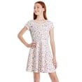 thumbnail image 1 of George Girls' Short-Sleeve Skater Dress, 1 of 6