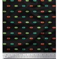 thumbnail image 1 of Soimoi Poly Georgette Fabric Aztec Small Print Sewing Fabric Yard 42 Inch Wide, 1 of 3