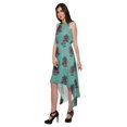 thumbnail image 4 of Moomaya Robe Style Asymétrique pour Femmes Grande Taille Sans Manches Vêtements Décontractés, 4 of 5