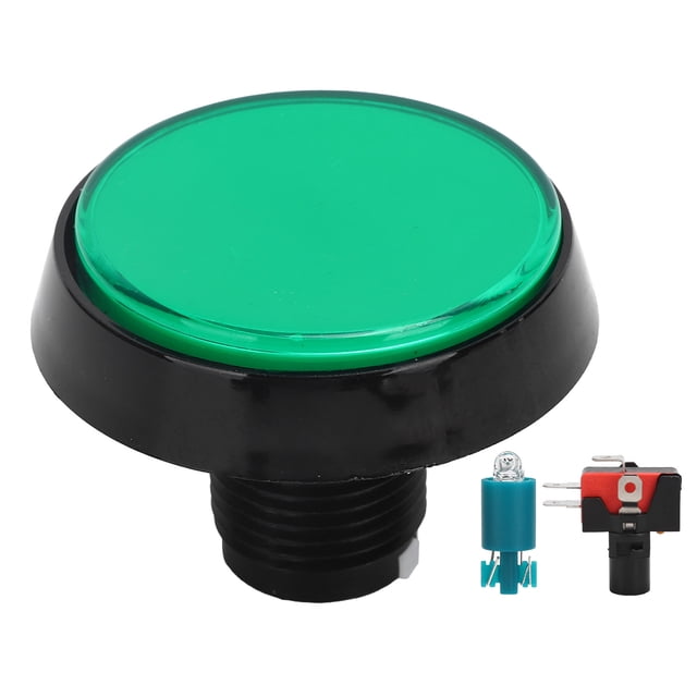 LED Bouton Poussoir, Bouton Poussoir Facile à Utiliser pour le Remplacement Rouge, Jaune, Bleu, Blanc, Vert