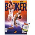 thumbnail image 1 of NBA Phoenix Suns - Devin Booker 18 Wall Poster, 22.375" x 34" Framed, 1 of 4