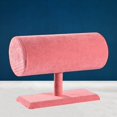 thumbnail image 1 of pitrice Sturdy Hairband Display Stand Soft Flocking for Bracelet Jewelry Necklace Pink, 1 of 8