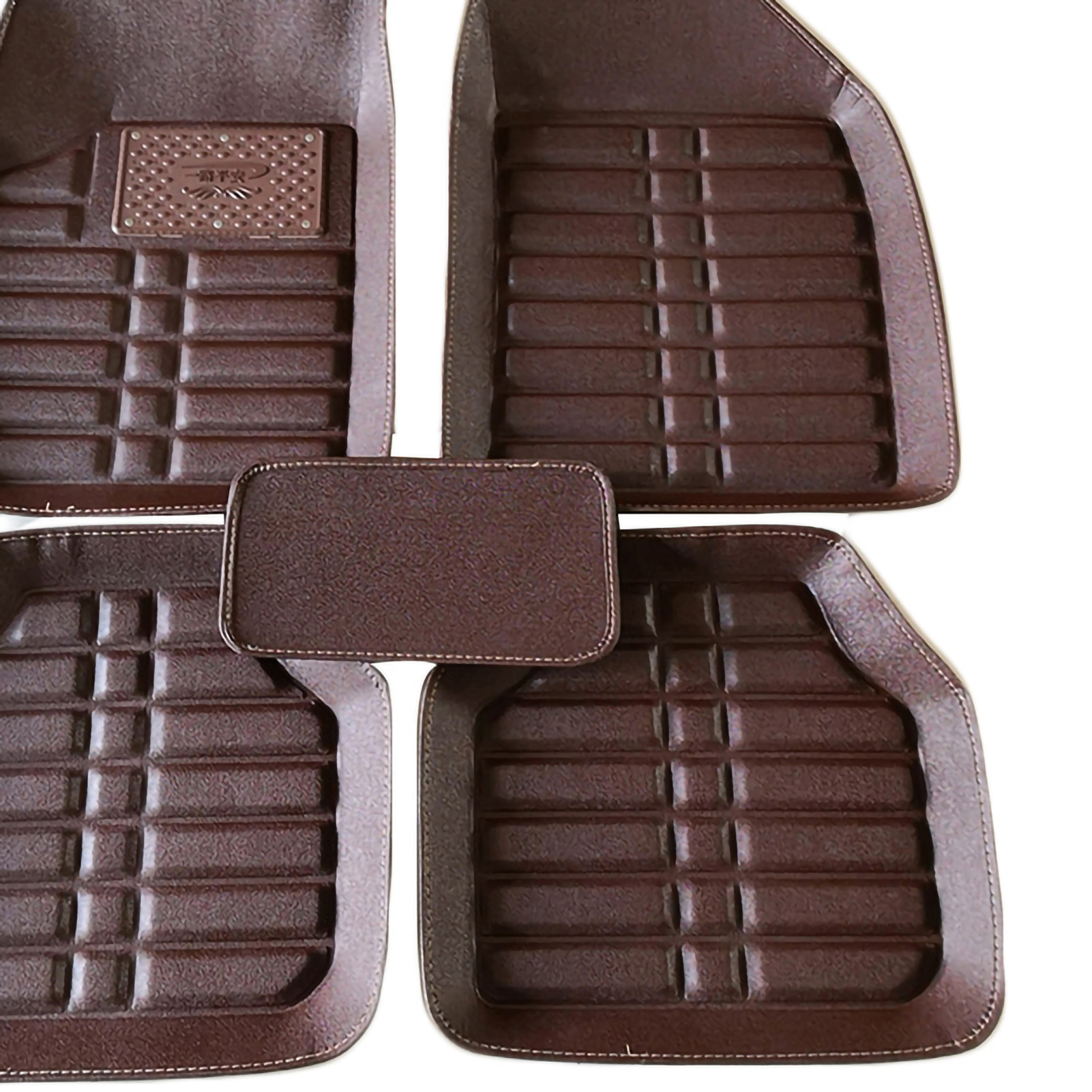 Automotive Floor Mats Car Universal Foot Mat Car Fit Floor Mats Car Foot Mat Universal Full Wrap Wear Resisting Fine Workmanship Floor Mats For Vehicles Coffee