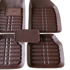 Automotive Floor Mats Car Universal Foot Mat Car Fit Floor Mats Car Foot Mat Universal Full Wrap Wear Resisting Fine Workmanship Floor Mats For Vehicles Coffee