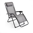 thumbnail image 4 of Mainstays Patio Zero Gravity Chair - Grey, 4 of 9