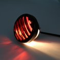 thumbnail image 3 of Feu de Frein Arrière Rond pour Moto pour Bobber Chopper Rat Personnalisé Noir, 3 of 3