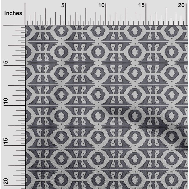 oneOone Viscose Jersey Fabric Geometric Block Fabric Prints By Yard 60 Inch Wide