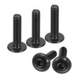 thumbnail image 1 of Unique Bargains Flanged Button Head Socket Cap Screws, 50 Pack M4x16mm 304 Stainless Steel Bolts, 1 of 5