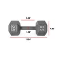 thumbnail image 2 of CAP Barbell Cast Iron Hex Dumbbell, 2 of 6