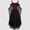 Red, variant on NMMUED Victorian Costume Women Masquerade Costumes for Women Gothic Outfits for Women Sheer Sleeve Dress Halloween Costumes for Women Victorian Dress for Women Medieval Costume Women Black M