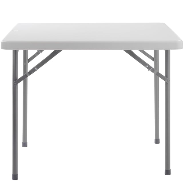 NPS BT3636 36x36 Pouces Table Pliante Moderne en Plastique Robuste en Gris Moucheté