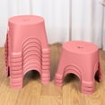 thumbnail image 2 of Tumotour Stool For Toilet Low Stepping Stool With Nonslip Base Enhanced Stability For Bathroom Use Elegant For Adults For Living Room And Shower, 2 of 6