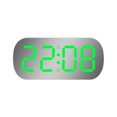 thumbnail image 1 of Maytalsory Table Clock Two Alarms Brightness Adjustment Night Mode 2. Time Alarm Clock White green light, 1 of 6