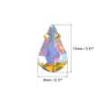 thumbnail image 2 of Unique Bargains 20Pack Teardrop Sew on Rhinestone - 13x8mm Glass Teardrop Crystal Rhinestones in Gold Prong Setting (AB Color), 2 of 7