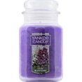 thumbnail image 2 of Yankee Candle Scented Candle | Lilac Blossoms | Original Large Jar Candle | 110-150 Hours of Burn Time | 22 oz., 2 of 8