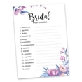 thumbnail image 2 of Inkdotpot 50-Pack Wedding Word Scramble Bridal ShowerGameCards FloralParty Wedding Supplies, 2 of 7