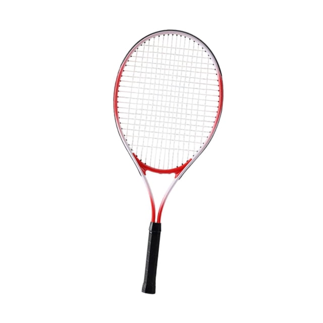 ZheElen Tennis Racket Only Portable Tennis Equipment Adults for Red Beach Backyard Recreational Adults Red