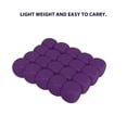 thumbnail image 2 of p>16mm Vierge Coins Ronds Cubes Coin Rond Blanc 20pcs Coin Rond Plastique Vierge 16mm Jouets d'Enseignement pour Partie de Jeux de Société/p>, 2 of 7
