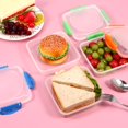 thumbnail image 2 of 3 Pcs Contenants à Sandwich 16.9oz Contenants de Stockage Alimentaire Boîte à Lunch Réutilisable pour la Maison, 2 of 10