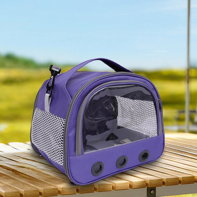 EGNMCR Storage Trunks & Bag Bird Travel Carrier Parrot Excursion Bag Bird Travel Cage Portable Breathable Shoulder Bag Foldable Bird Excursion Bag For Small Parrots Hamsters hamster wrap