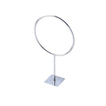 FRCOLOR ball storage rack Stainless Steel Wall Mount Sports Ball Rack Display Ball Holder for Basketball Soccer Football Volleyball Exercise Ball Medicine Ball (Silver),9.84"X5.91"X1.97"
