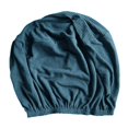 thumbnail image 4 of Siruishop Ottoman Cover Removable Solid Color Foot Stool Cover for Bedroom Living Room Blue, 4 of 8