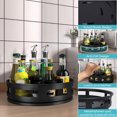 thumbnail image 4 of Kitchen Storage Revolution - Carbon Steel Turntable for Pantry, Fridge, Cupboard & Bathroom 360° Spice Rack Organizer, 4 of 5