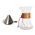thumbnail image 4 of Siruishop Pour Over Coffee Maker Coffee Dripper Brewer for Coffee Shop Outdoor Camping 400ml, 4 of 8
