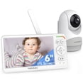 thumbnail image 1 of Hellobaby 6.0 Inch Video Baby Monitor with Remote Pan and Tilt Function, 1 of 5