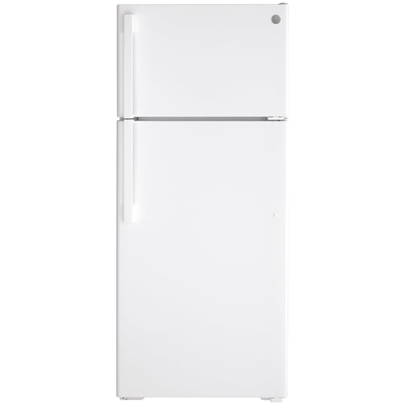GE Energy Star® Réfrigérateur à Congélateur Supérieur de 17,5 Pi3 Blanc - GTE18DTNRWW
