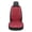 Red, variant on AHMT Car Seat Covers, Cushion and Backrest, 1 Pair Luxury PU Car Seat Covers Protectors for Front Seats, Ripple Pattern for Non-Slip, Easy to Clean, Universal Fit for Most Cars(C,Black)