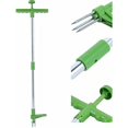 thumbnail image 1 of Efficient Weed Control Tool, Manual Weeder Hand Tool with 3 Stainless Steel Claws, Standing Plant Root Remover for Hassle-Free Gardening, Long Handle Weed Puller for Comfortable Yard Maintenance, 1 of 5