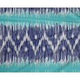thumbnail image 4 of oneOone Tissu Polyester Lycra Chevron Imprimé Ikat Tissu au Mètre 56 Pouces de Large, 4 of 4
