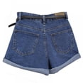 thumbnail image 3 of Shorts en Jean pour Femmes Shorts Taille Haute pour Femmes Shorts en Jean Bleus pour Femmes Shorts Taille Haute Taille Haute pour Femmes Shorts en Jean Extensibles Taille Haute pour Femmes Shorts Taille Haute pour Femmes, 3 of 10