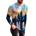 thumbnail image 1 of Hommes Impression Cou en Vrac Popularité Manches Longues, 1 of 6