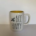 thumbnail image 1 of Rae Dunn BEE HAPPY Mug - Yellow interior - 2020 Limited Edition - Ceramic - very rare!, 1 of 2