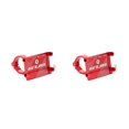 thumbnail image 2 of Transemion Support de Téléphone pour Guidon de Vélo, Support Réglable, Berceau, Alliage d'Aluminium, Rouge, Ensemble de 2, 2 of 6