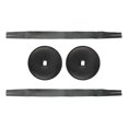 thumbnail image 3 of lionlar 2 Pièces Ceinture Cymbale Percussion Instrument Accessoire Cymbale Bracelet Noir, 3 of 9