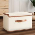 thumbnail image 4 of Boîte De Rangement Pour Vêtements,Rangement De Garde-Robe,6 Compartiments,Pliable,Pour La Maison,Le Bureau,Les Voyages,Peu Encombrante,Pliable,Stackable Storage Bins,PENDANE,Multicolor, 4 of 8