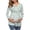 Green, variant on Hinvhai Women's Maternity Tops Clearance Short Sleeve Round Neck Front Pleat Peplum Tunic Top Pregnancy Shirts Green 12(XXL)