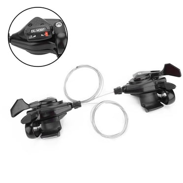 HURRISE 1 Paire Triple 3X7/8/9 Vitesses Dérailleur de Vélo Levier de Vitesses Gauche/droite, Dérailleur de Vélo, Levier de Vitesse de Vélo