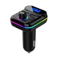 thumbnail image 3 of TIMIFIS Voiture Bluetooth 5.0 Sans Fil Mains Libres Voiture Émetteur Récepteur FM Radio Adaptateur MP3 Lecteur 2 Chargeur USB Kit Cadeau, 3 of 7